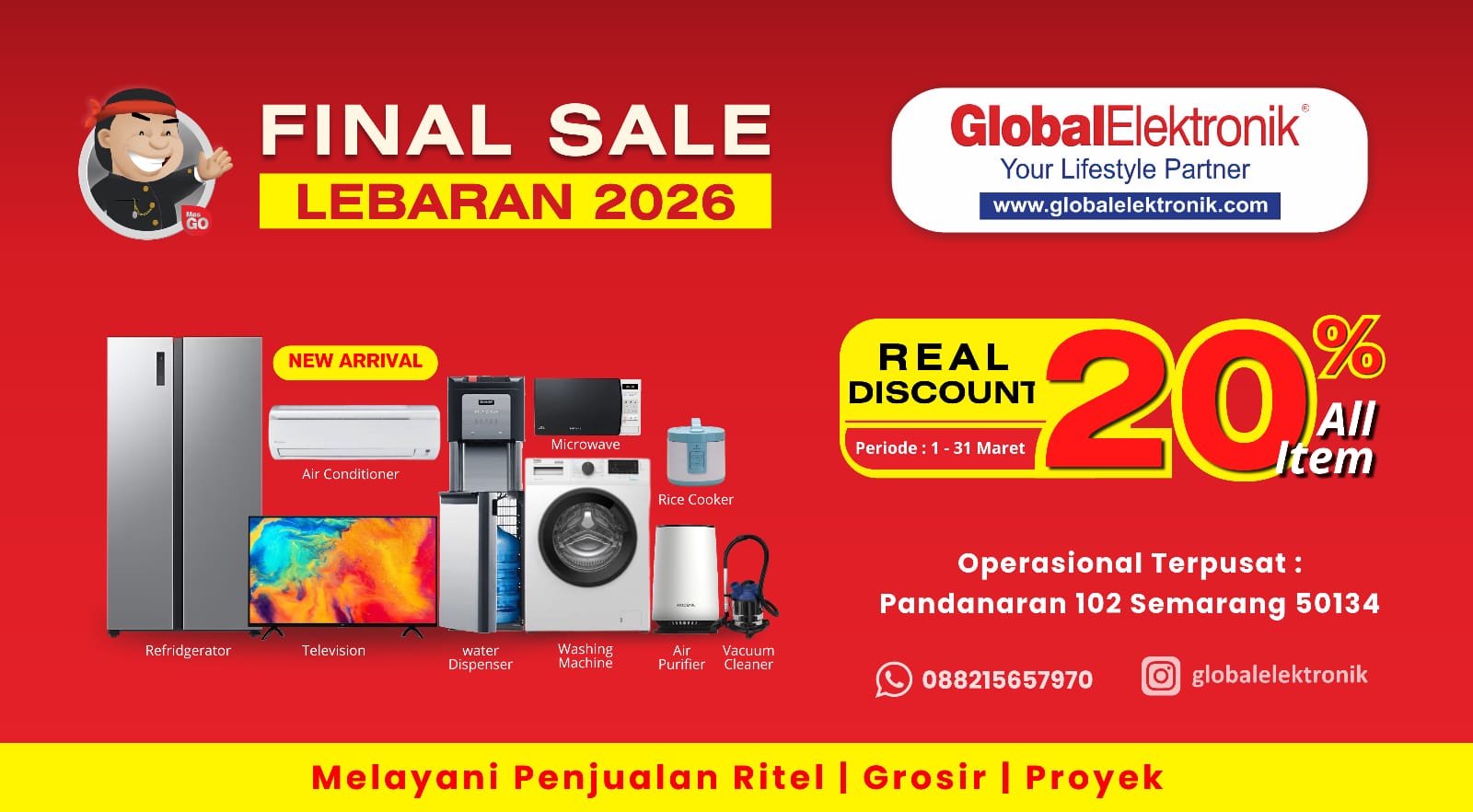 Global Elektronik Cilacap: Solusi Elektronik untuk Rumah Anda yang Nyaman